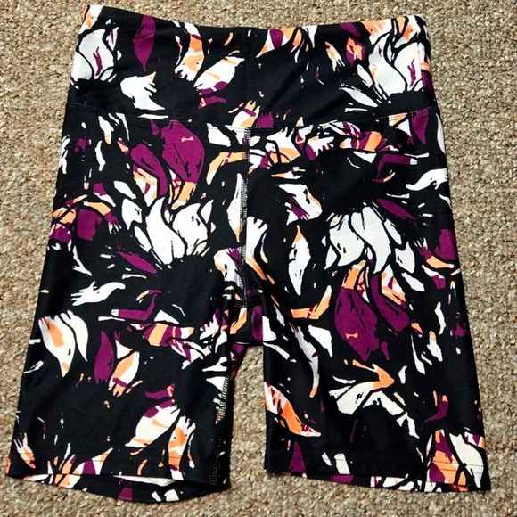 Abstract print biker shorts - Picture 1 of 4